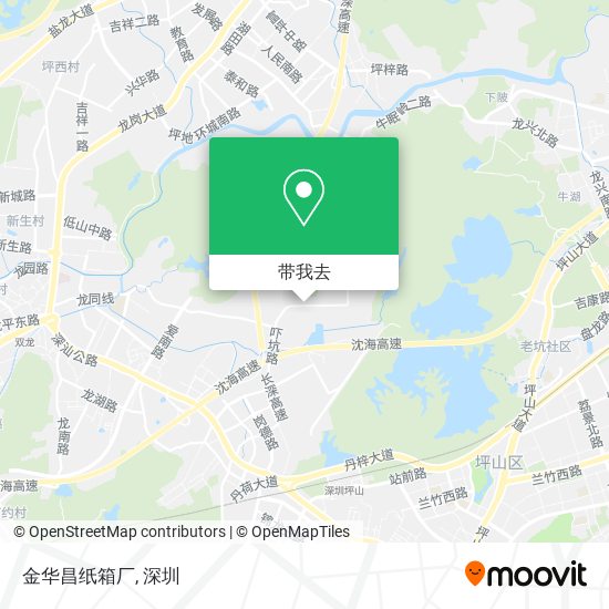 金华昌纸箱厂地图