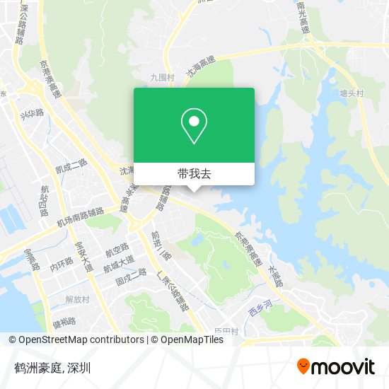 鹤洲豪庭地图