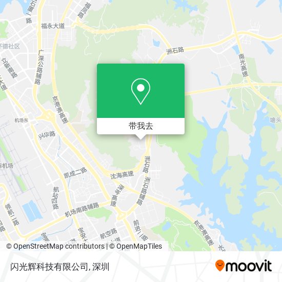 闪光辉科技有限公司地图