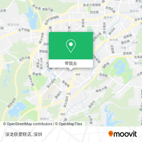 深龙联爱联店地图
