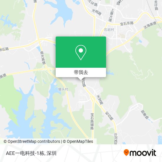 AEE一电科技-1栋地图