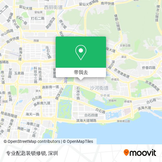 专业配匙装锁修锁地图