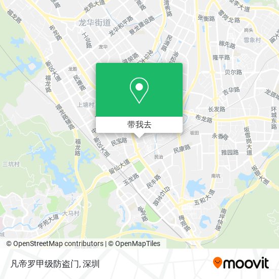 凡帝罗甲级防盗门地图