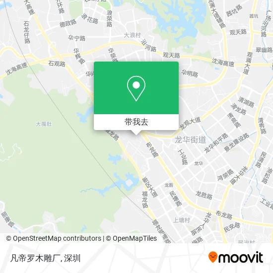 凡帝罗木雕厂地图