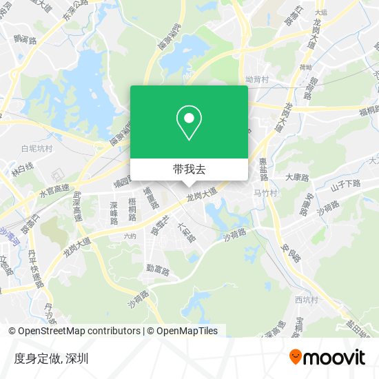 度身定做地图