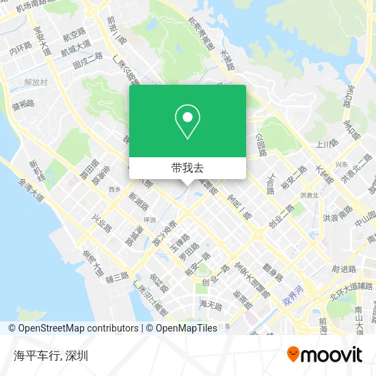 海平车行地图