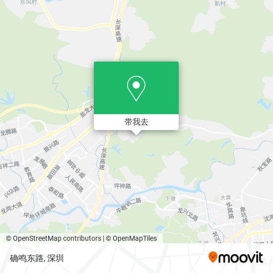 确鸣东路地图