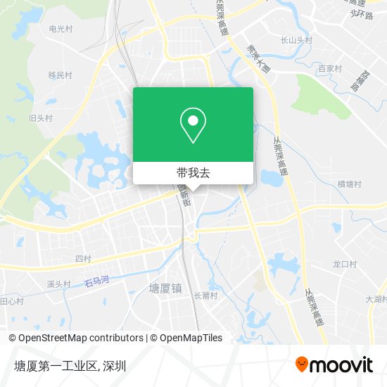 塘厦第一工业区地图