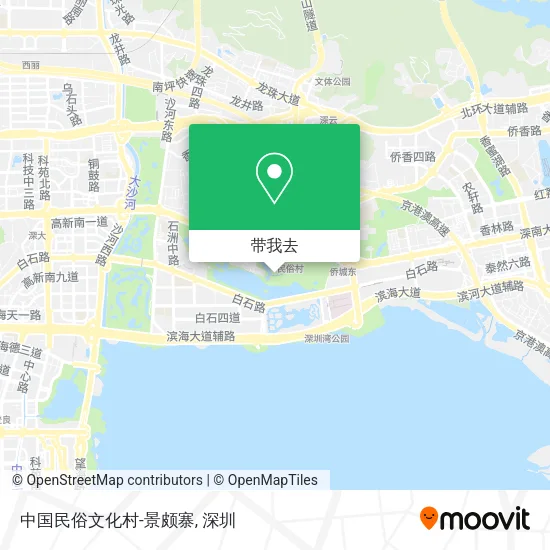 中国民俗文化村-景颇寨地图