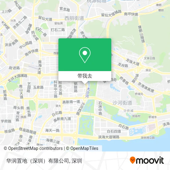 华润置地（深圳）有限公司地图