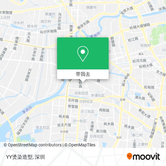 YY烫染造型地图