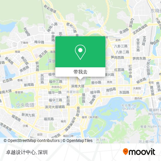 卓越设计中心地图