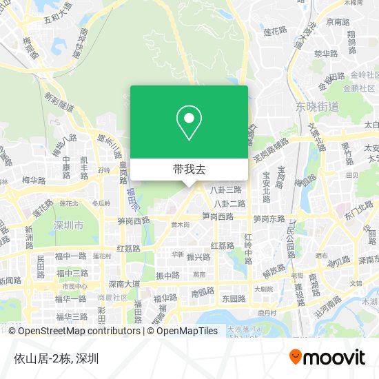 依山居-2栋地图
