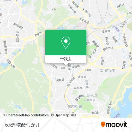 欢记钟表配件地图