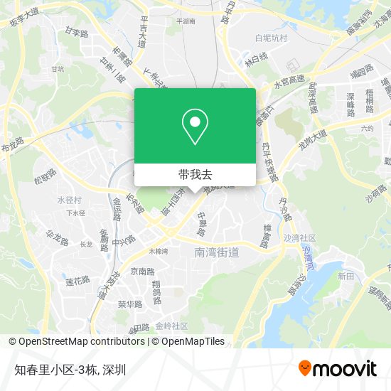知春里小区-3栋地图