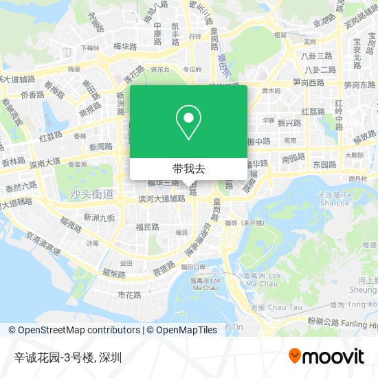 辛诚花园-3号楼地图