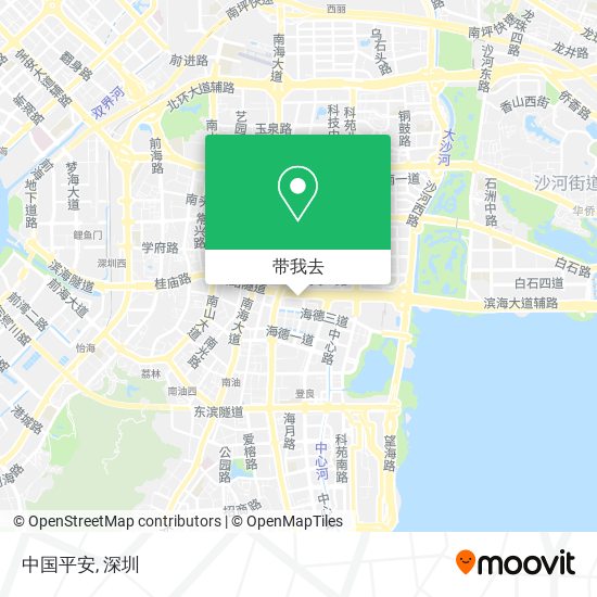 中国平安地图