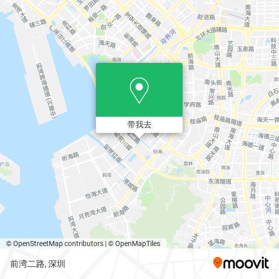 前湾二路地图