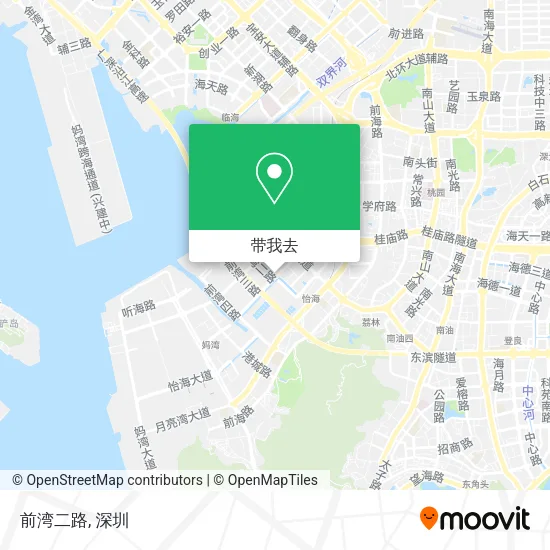 前湾二路地图