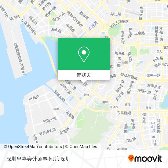 深圳皇嘉会计师事务所地图