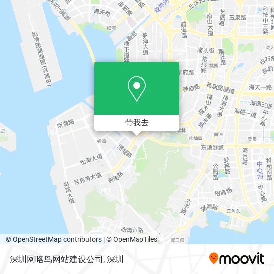 深圳网咯鸟网站建设公司地图