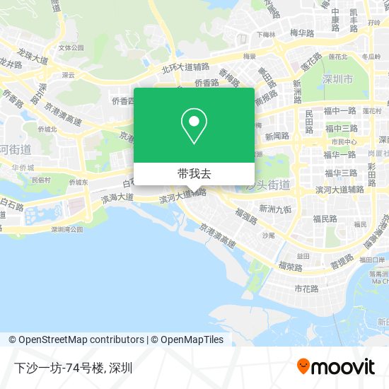 下沙一坊-74号楼地图