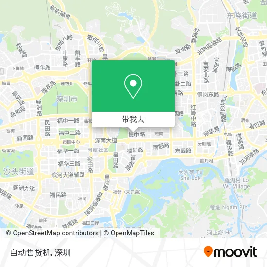 自动售货机地图
