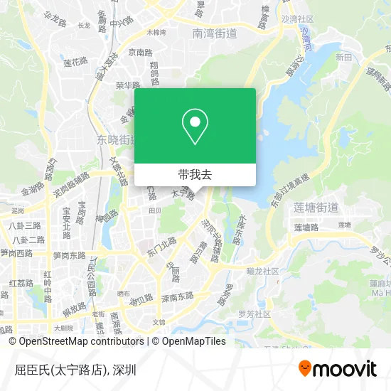 屈臣氏(太宁路店)地图