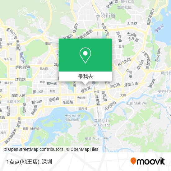 1点点(地王店)地图