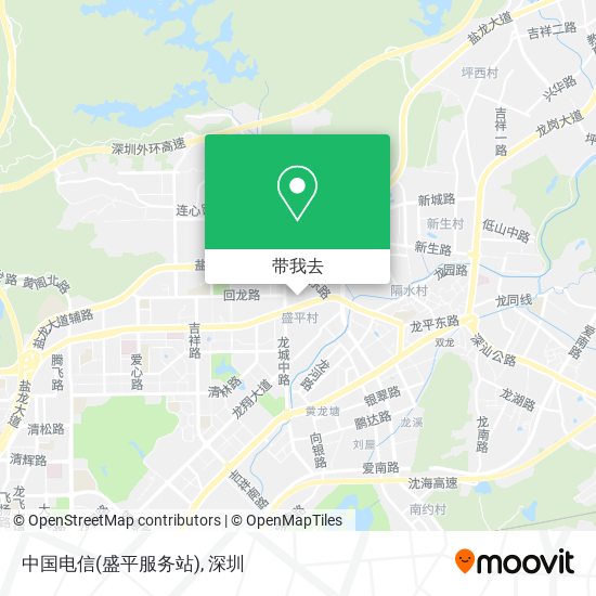 中国电信(盛平服务站)地图