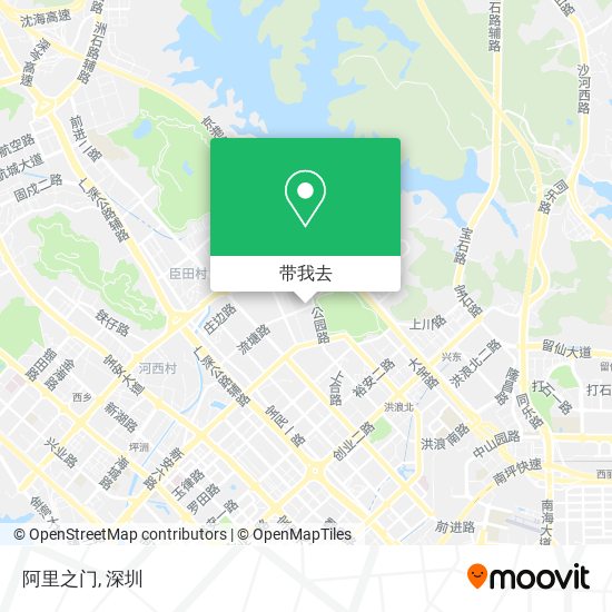 阿里之门地图