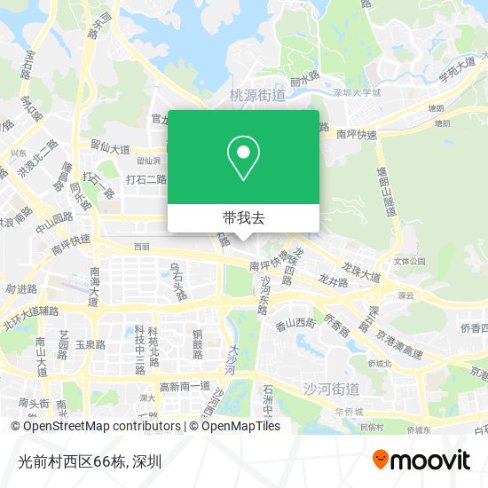 光前村西区66栋地图