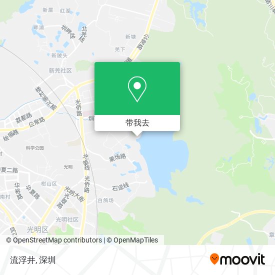 流浮井地图