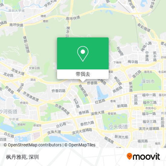 枫丹雅苑地图