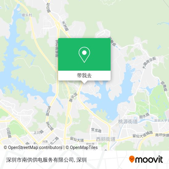 深圳市南供供电服务有限公司地图