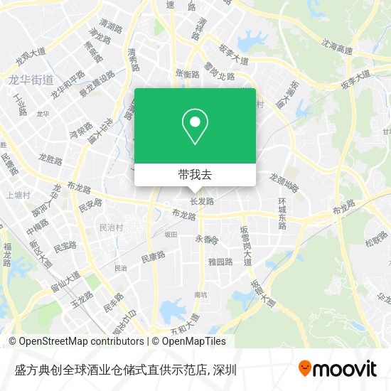 盛方典创全球酒业仓储式直供示范店地图