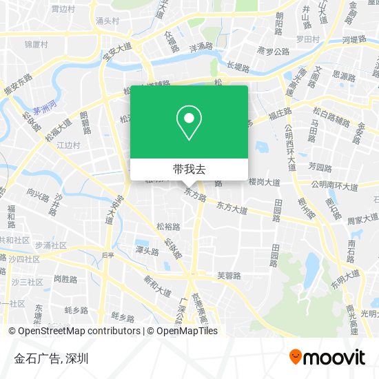 金石广告地图