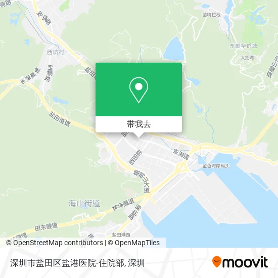 深圳市盐田区盐港医院-住院部地图