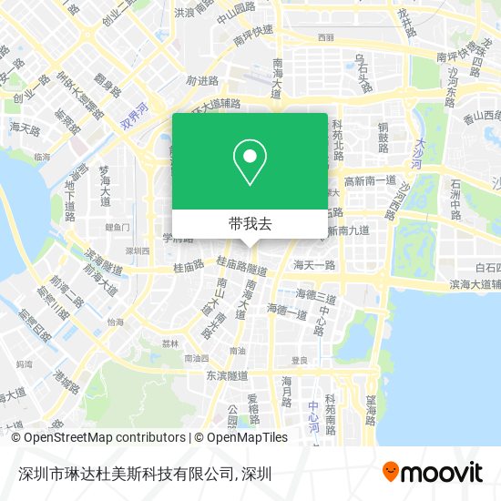 深圳市琳达杜美斯科技有限公司地图