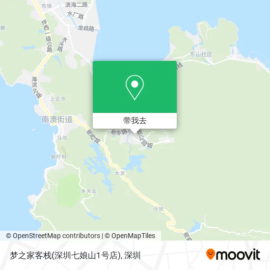梦之家客栈(深圳七娘山1号店)地图