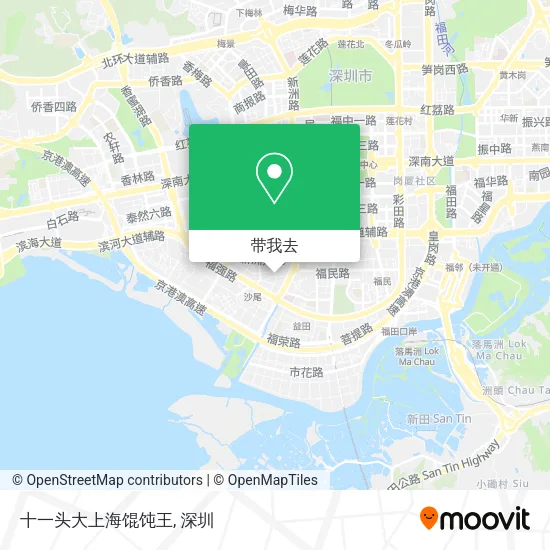 十一头大上海馄饨王地图