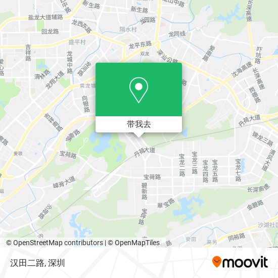 汉田二路地图