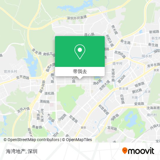 海湾地产地图