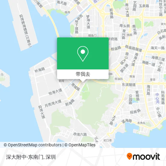深大附中-东南门地图