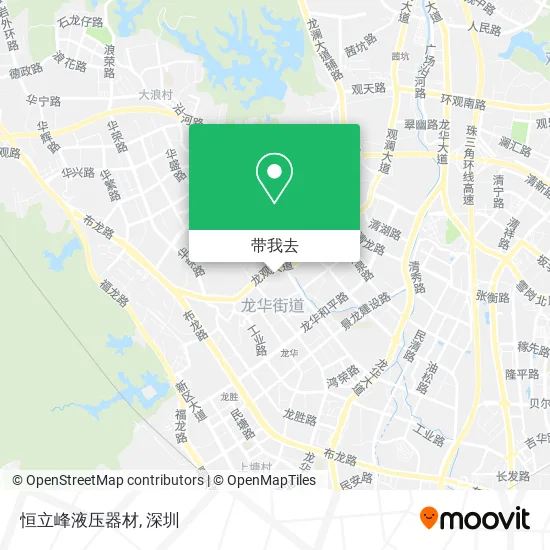 恒立峰液压器材地图