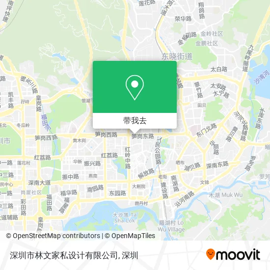 深圳市林文家私设计有限公司地图