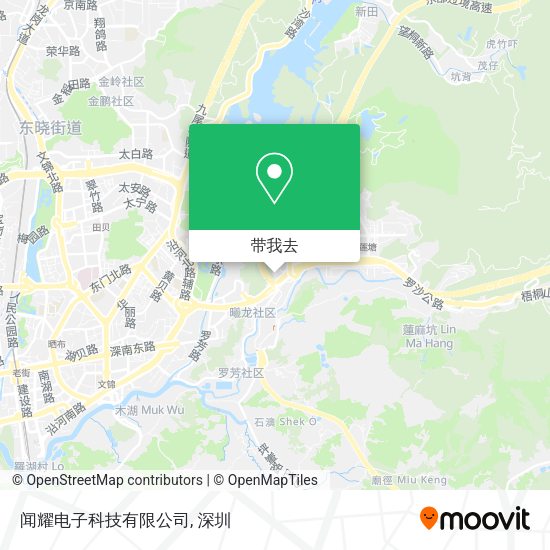 闻耀电子科技有限公司地图