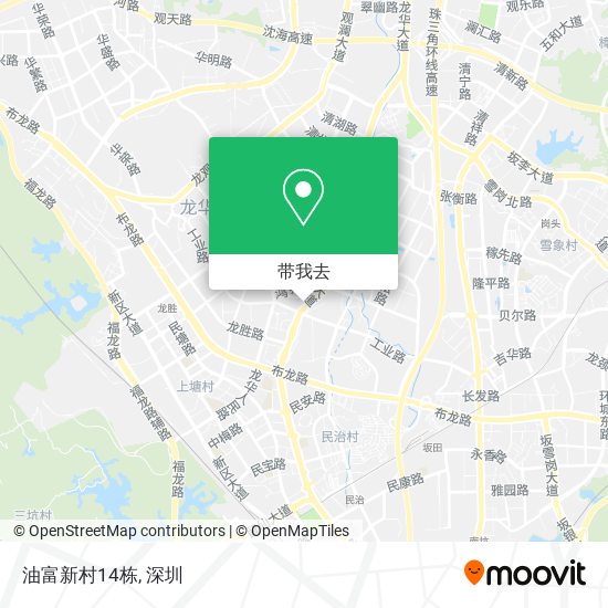 油富新村14栋地图