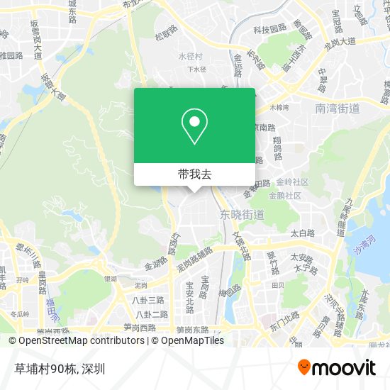 草埔村90栋地图