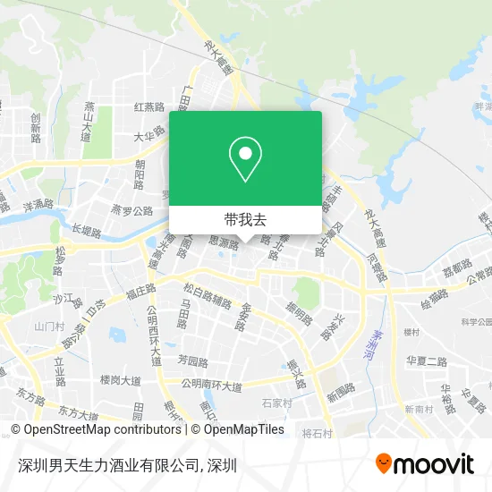 深圳男天生力酒业有限公司地图